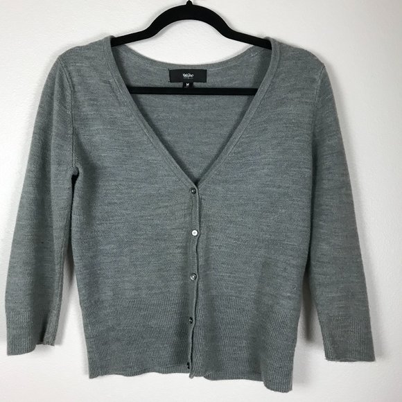 Mossimo Supply Co. Sweaters - 3/$20 Mossimo Gray Cardigan Sweater M